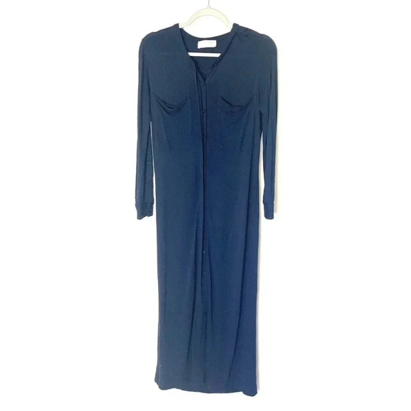 Everlane The Ryan Button Front Shirt Maxi Dress Size Small - Picture 2 of 7